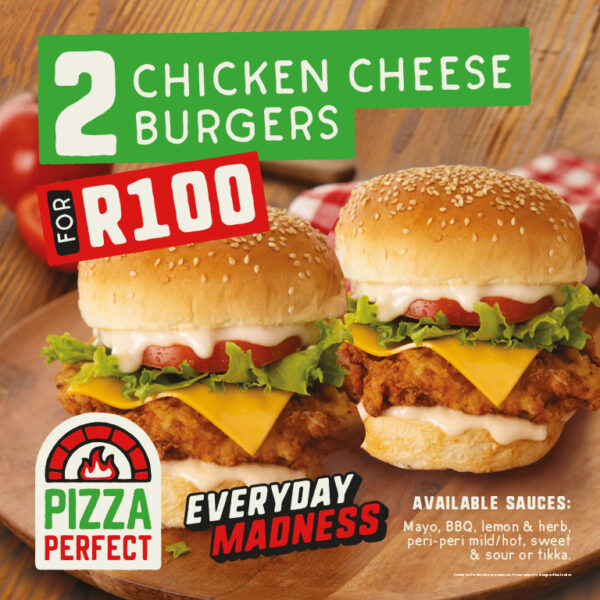 Everyday madness - 2 Chicken Cheese Burgers